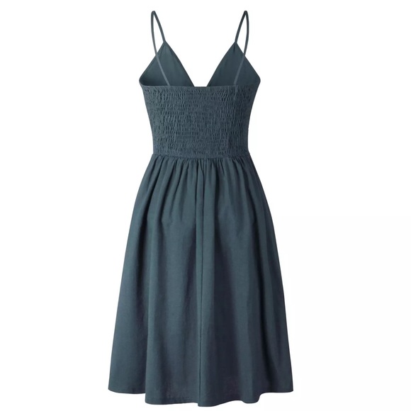 ❗️LAST ONE❗️Blue Prairie Midi Dress [N] - Picture 5 of 6